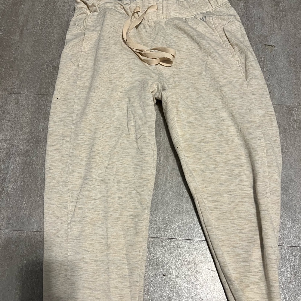 Beige Sweatpants